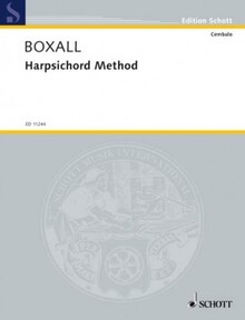 Boxall. Harpsichord method