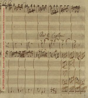 FOURÉS. Antonio Vivaldi. PER LI COGLIONI. Guide à l´improvisation II. Exemples musicaux