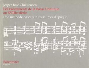 Christensen. Les Fondements de la Basse Continue au XVIIIe siècle