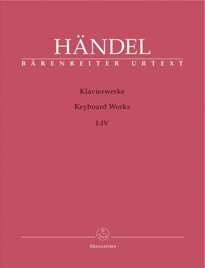 Handel. Klavierwerke. Band I-IV