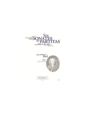 Bach, J. S. Sonatas et Partitas. Vol.2. Flute a bec. BWV 1002-1004-1006