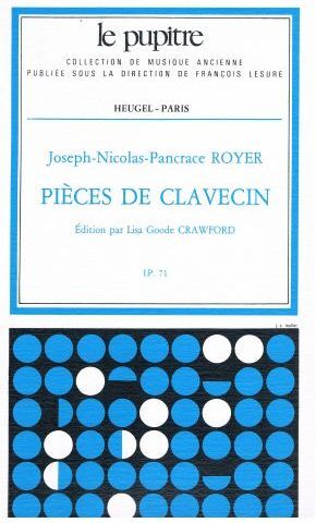 Royer. Pieces de clavecin
