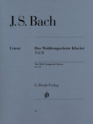 Bach, J. S. Das Wohltemperierte Klavier II