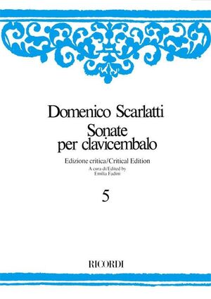 Scarlatti, D. Sonate vol. 5 (Fadini)