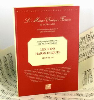 Mondonville. Les sons harmoniques oeuvre 4eme
