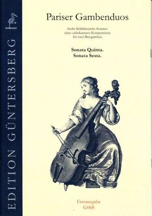 Pariser Gambenduos. Sonata quinta, sonata sesta