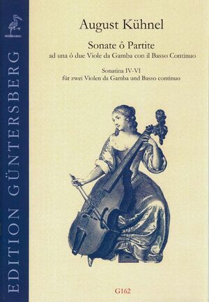 Kühnel. Sonate ô Partite ad una ô due Viole da Gamba con il Basso continuo