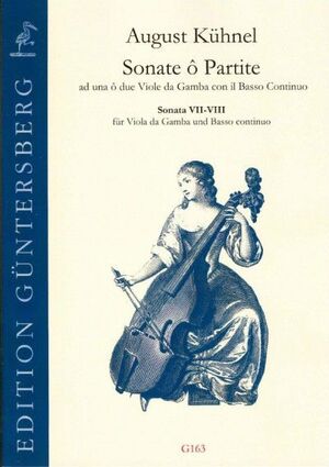 Kühnel. Sonate ô Partite ad una ô due Viole da Gamba con il Basso continuo