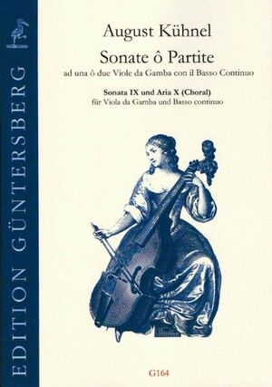 Kühnel. Sonate ô Partite ad una ô due Viole da Gamba con il Basso continuo