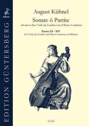 Kühnel. Sonate ô Partite ad una ô due Viole da Gamba con il Basso continuo