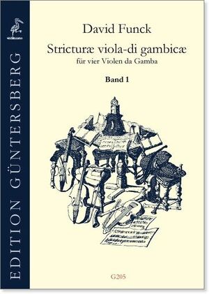 Funck. Stricturae viola-di gambicae für vier Violen da Gamba. Band 1 (Nr. 1-16)