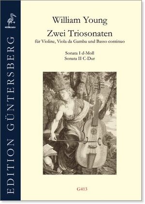 Young. Two Trio Sonatas for Violin, Viola da Gamba, and Basso Continuo.