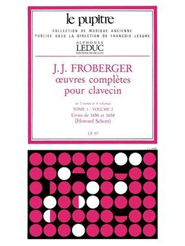 Froberger. Oeuvres completes T1/V2