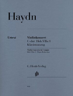 Haydn. Violin Concerto in C Major Hob. VIIa:1