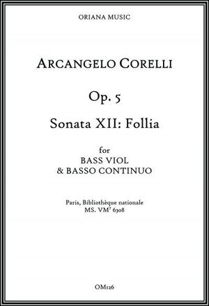 Corelli. 12 Sonatas op.V