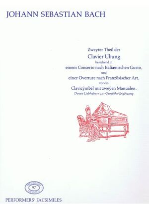 Bach, J. S. Clavier Ubung II