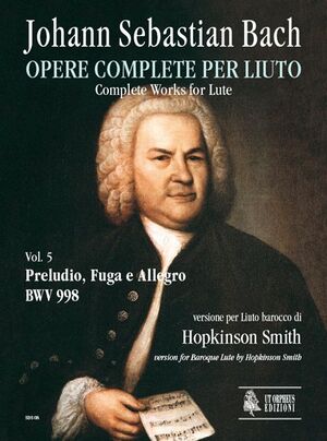 Bach, J. S. Preludio, Fuga e Allegro BWV 998 per Liuto barocco