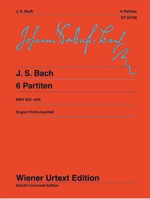 Bach, J. S. Sechs Partiten BWV 825-830