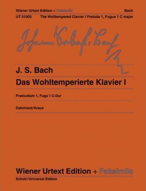 Bach, J. S. BWV846 Prelude I, Fugue I (Fak+urtext)