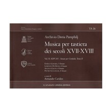 Archivo Doria Pamphilj. Musica per tastiera dei S. XVII-XVIII.