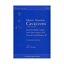 Cavazzoni. Recerchari Motetti Canzoni Libro primo (Venezia, 1523) Recercada (Castell´Arquato, II)