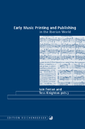 Early music printing and publishing in the Iberian World.