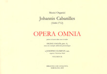 Cabanilles. Opera Omnia IX