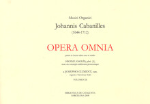 Cabanilles. Opera Omnia IX
