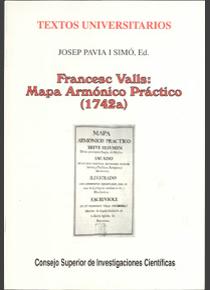 Francesc Valls: Mapa armónico práctico (1742a)