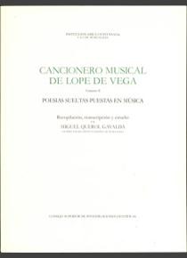 Cancionero musical de Lope de Vega. Tomo II