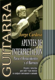 Cardoso. Apuntes de interpretación para el renacimiento y el barroco