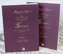 Guitare. Methodes & Traités. France 1600-1800. 2 VOL.