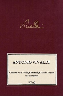 VIVALDI. RV 557 Concerto per 2 Violini, 2 Hautbois, 2 Flauti e Fagotto in Do maggiore