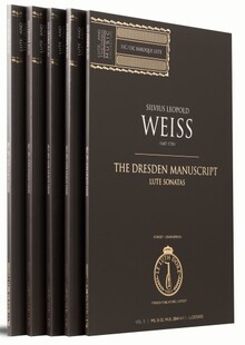 Weiss. The Dresden Manuscript. Lute sonatas.