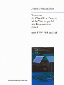 BACH, J. S. Trio Sonata in g minor