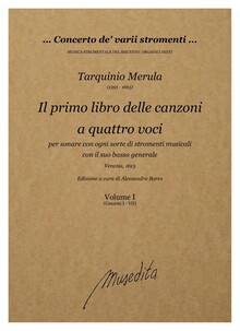 Merula. Il primo libro delle canzoni a quattro voci (Venezia, 1615)