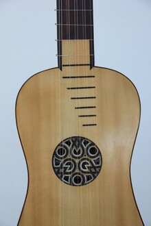 GUITARRA BARROCA de estudio. Modelo italiano. Taller de José Espejo.