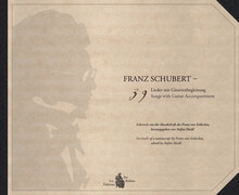 Schubert. 39 Songs with guitar accompaniment.