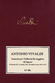 VIVALDI. RV 180 Concerto per Violino in Do maggiore 