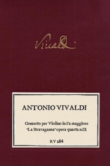 VIVALDI. RV 284 Concerto per Violino in Fa maggiore 