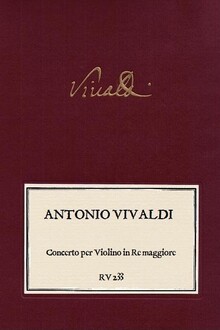 VIVALDI. RV 233 Concerto per Violino in Re maggiore