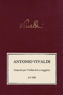 VIVALDI. RV 346 Concerto per Violino La maggiore