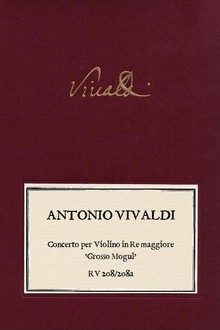 VIVALDI. RV 208/ RV 208a Concerto per Violino in Re maggiore 