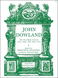 Dowland, John: The First Book of Ayres (1597)