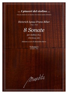 Biber. 8 Sonate per violino e b.c. [Nürnberg], 1681