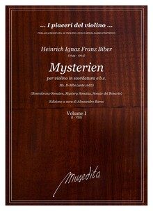 Biber. Mysterien per violino in scordatura e b.c.