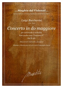 Boccherini. G.481 Concerto in do maggiore per violoncello e orchestra