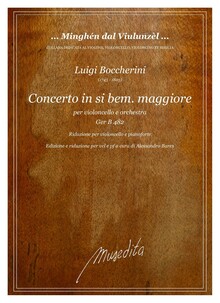 Boccherini. G.482 Concerto in si bem. maggiore per violoncello e orchestra