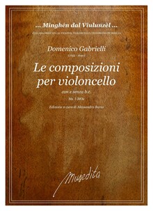 Gabrielli, D. Composizione per violoncello con o senza b.c. Ms.I-MOe