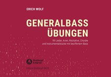 Wolf. Generalbassubungen